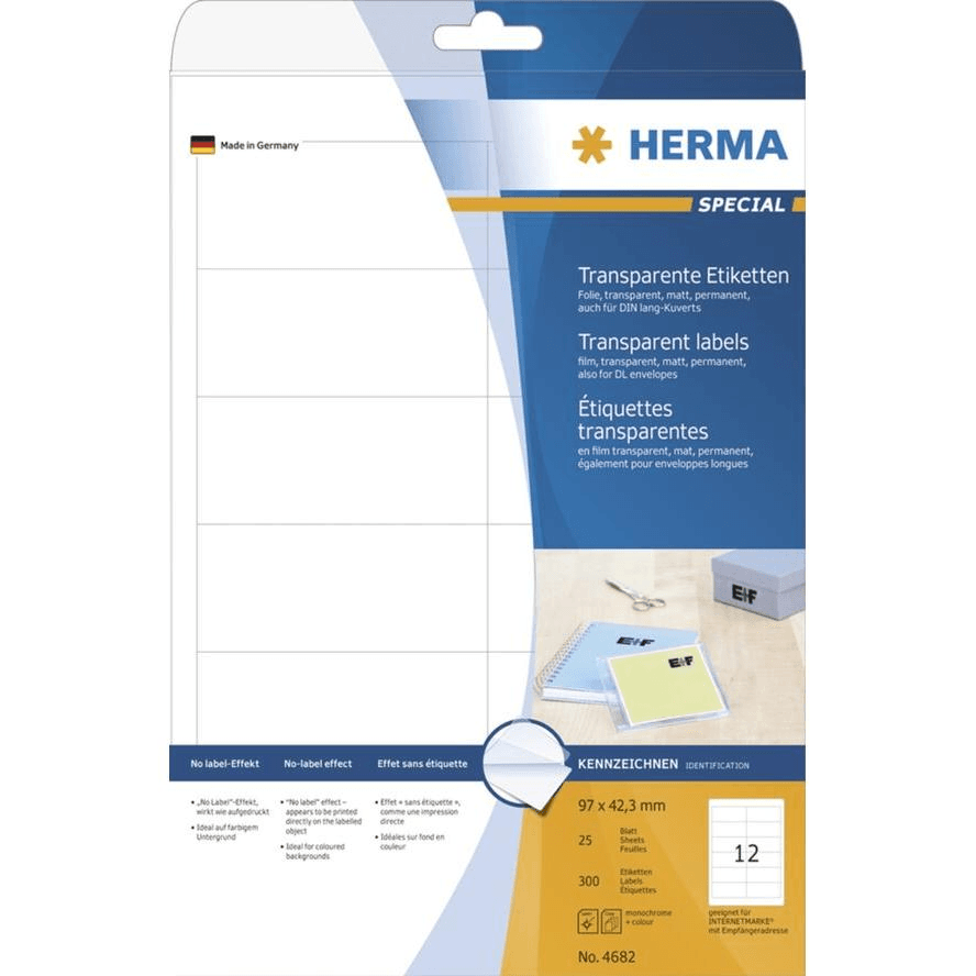 Fóliové etikety Herma 4682