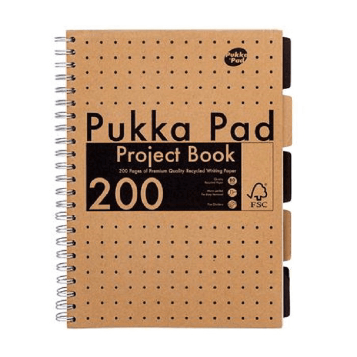 Zošit linajkový A4 Pukka Pad 200 listov