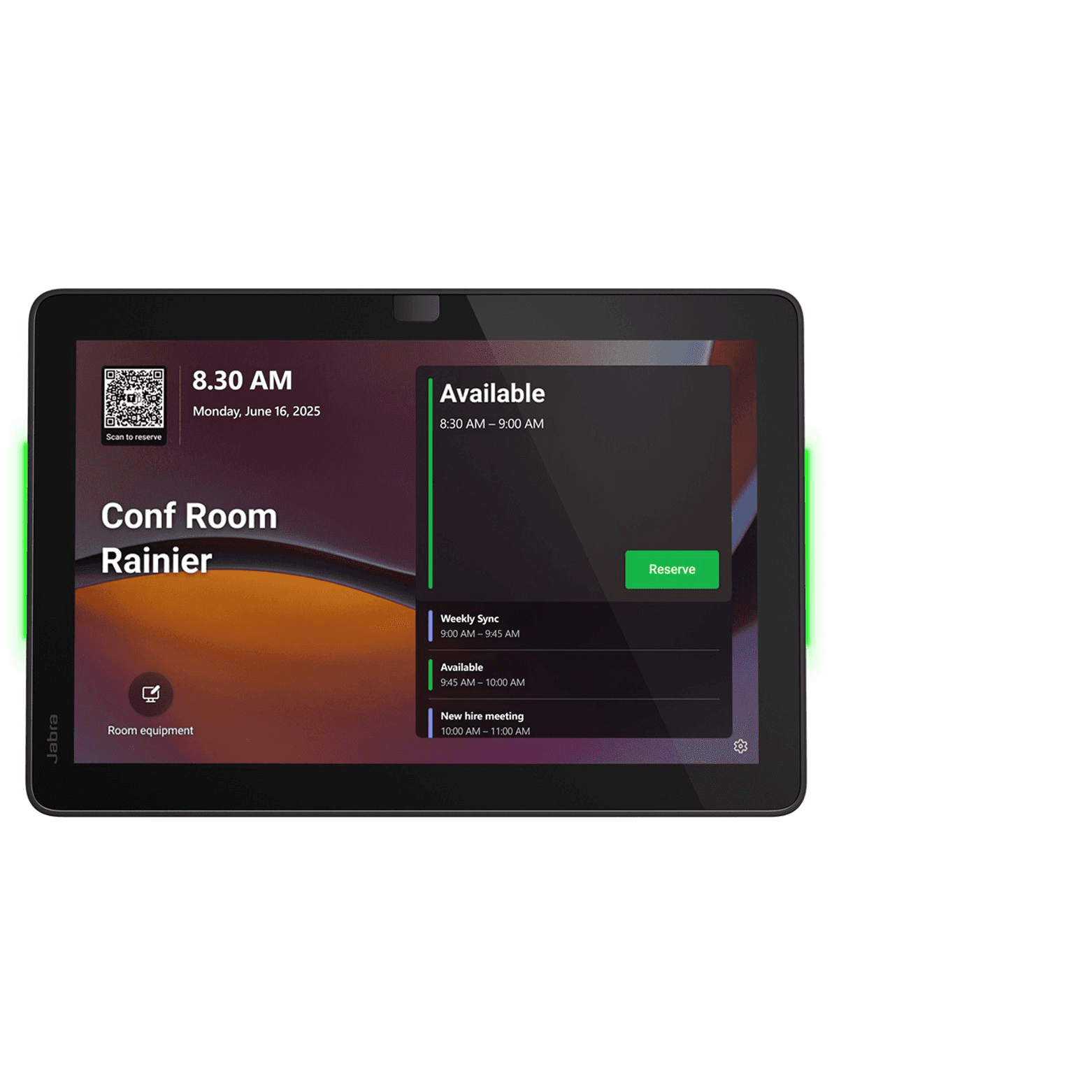 Jabra Scheduler UC 25,6 cm (10.1") 1920 x 1200 px 802.11a, 802.11b, 802.11g, Wi-Fi 4 (802.11n), Wi-Fi 5 (802.11ac) Čierna Bluetooth