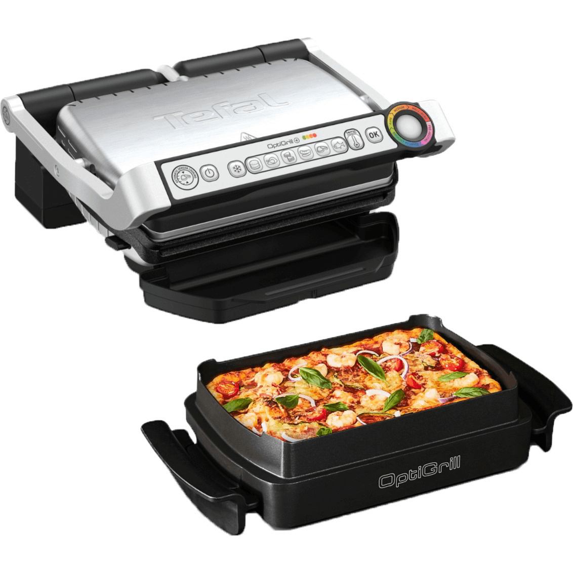 Tefal OptiGrill + GC714D kontaktný gril
