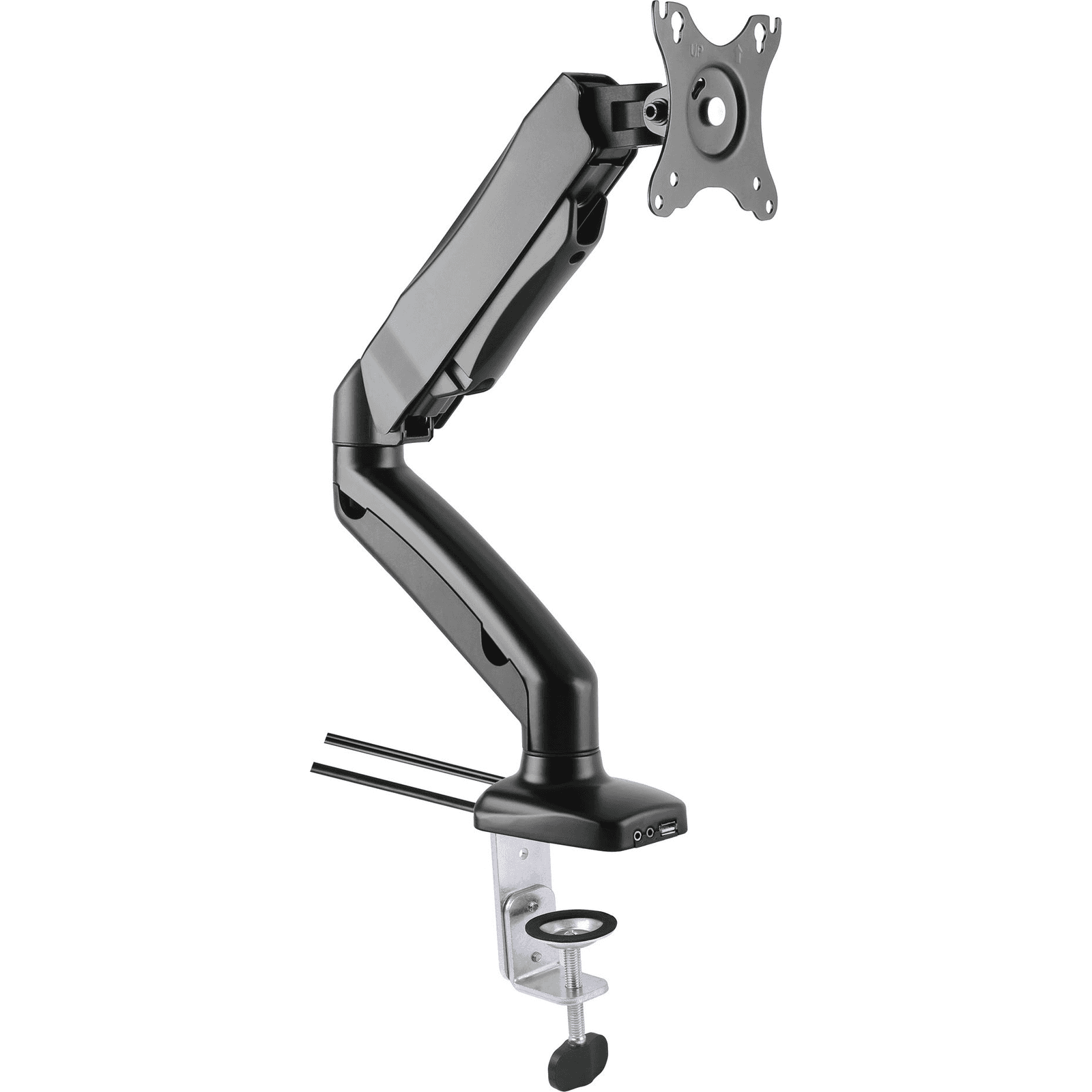 Techly ICA-LCD 514 držiak / stojan na monitory 68,6 cm (27") Stôl Čierna