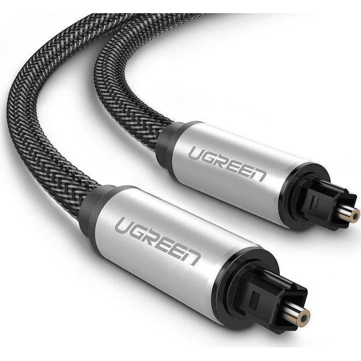 Kábel Ugreen AV108 10540 optický Toslink/SPDIF 2m - sivý
