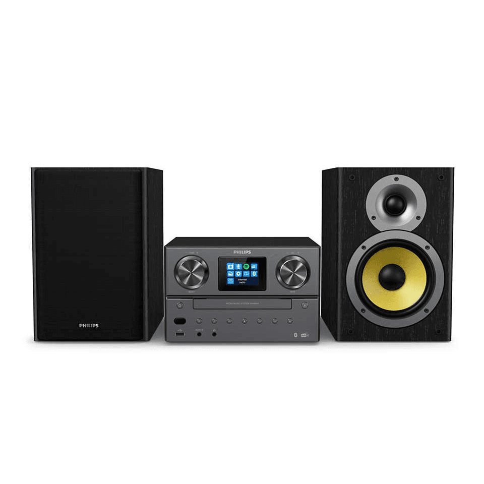 Philips TAM8905/10 domáca stereo sústava Domáci audio mikrosystém 100 W Čierna