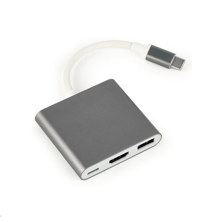 Gembird A-CM-HDMIF-02-SG USB-C HDMI adaptér