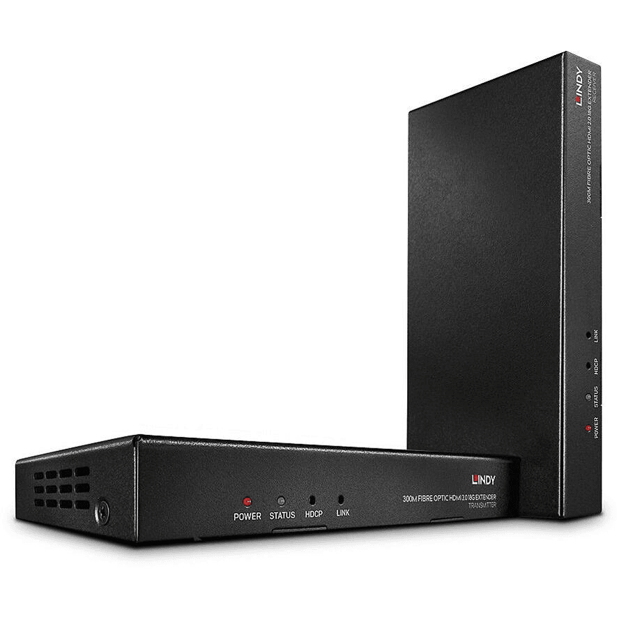 Lindy 38174 audio / video predlžovač AV vysielač a prijímač Čierna
