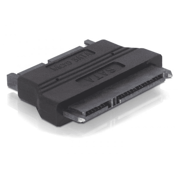 Adaptér Micro SATA 16 pin na SATA 22 pin Delock 61695