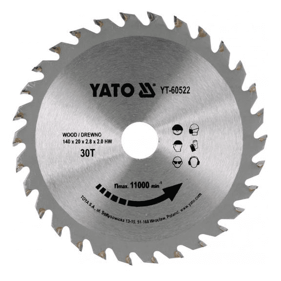 KOTÚČ VIDLICOVÝ NA DREVO 200X40TX30MM YT-60652 YAT