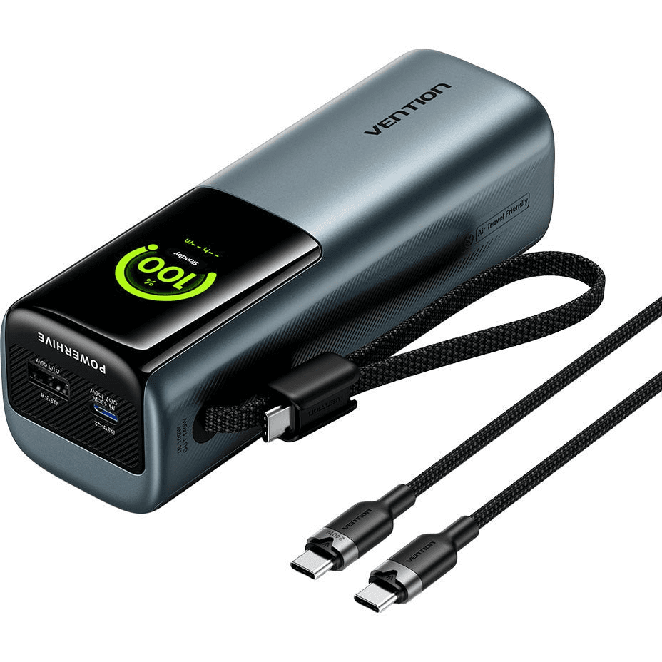 Powerbank Vention 27000 mAh čierny