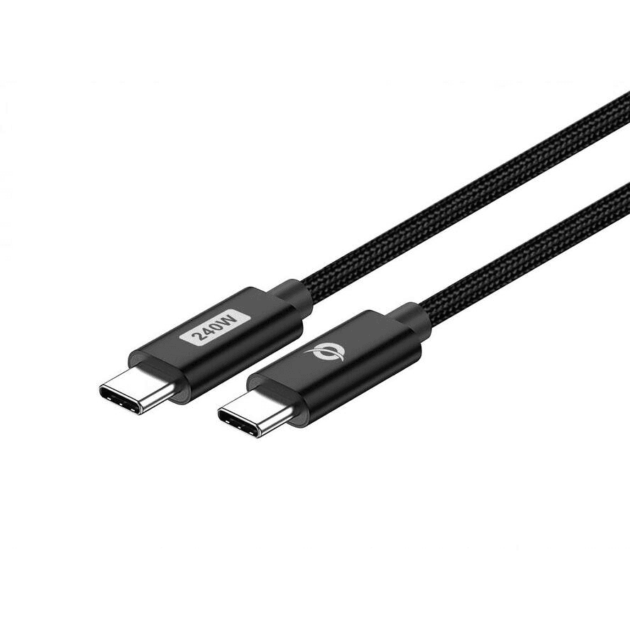 Conceptronic ETTA03B12 USB kábel USB 2.0 1,2 m USB C Čierna
