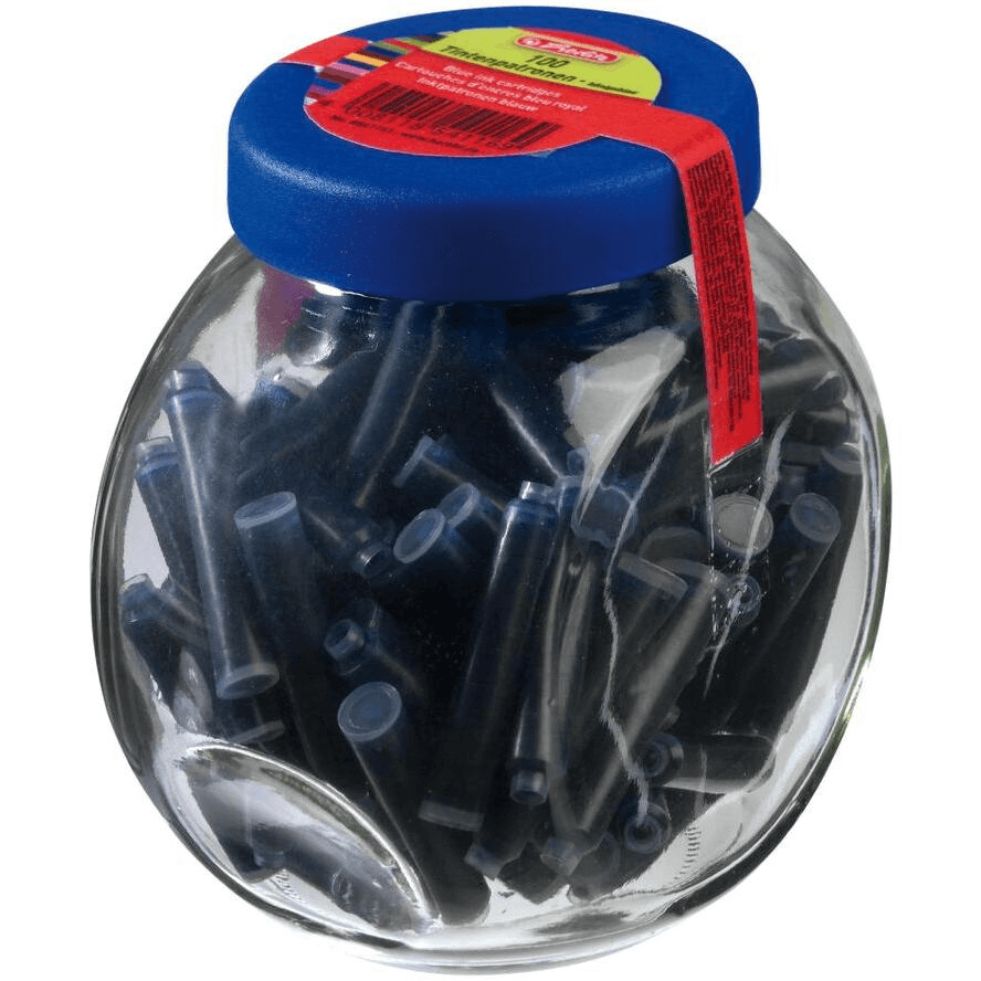 Atramentové kazety herlitz 100ks 44g-135