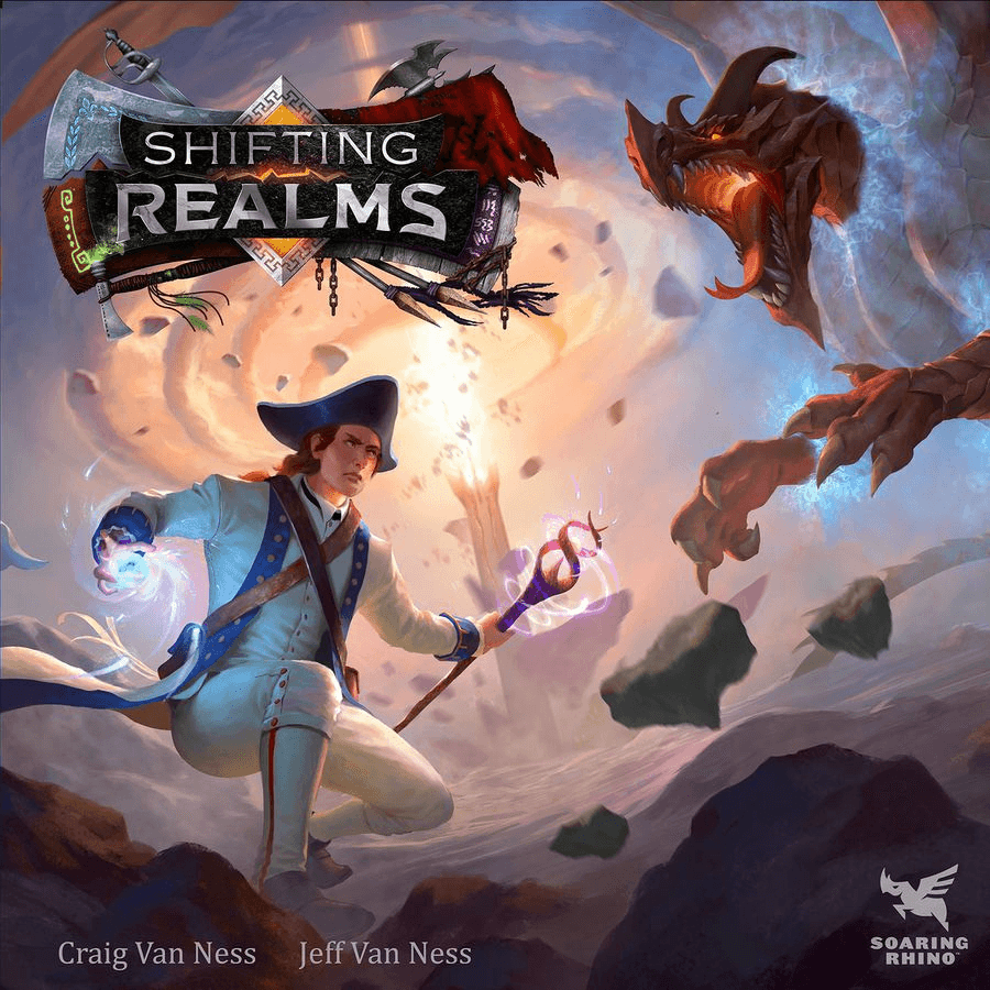 Soaring Rhino Shifting Realms Strategická Stolová Hra