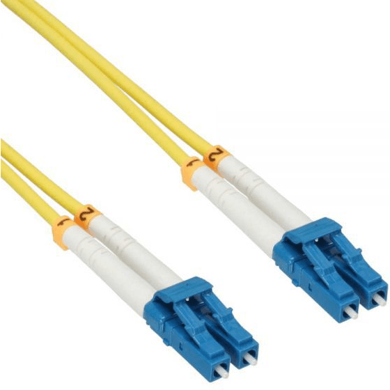 InLine 88656W InfiniBand a kábel z optických vlákien 7,5 m 2x LC Žltá