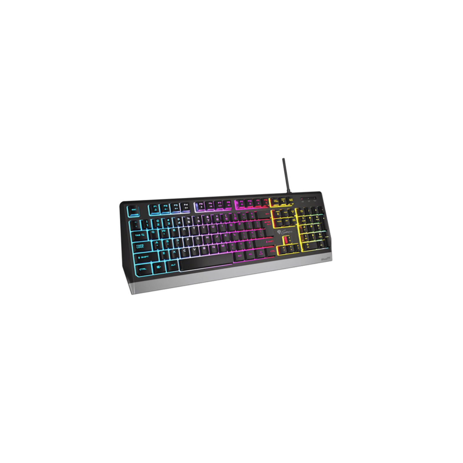 Herná klávesnica GENESIS Rhod 300 RGB pre hrče Vodotesná