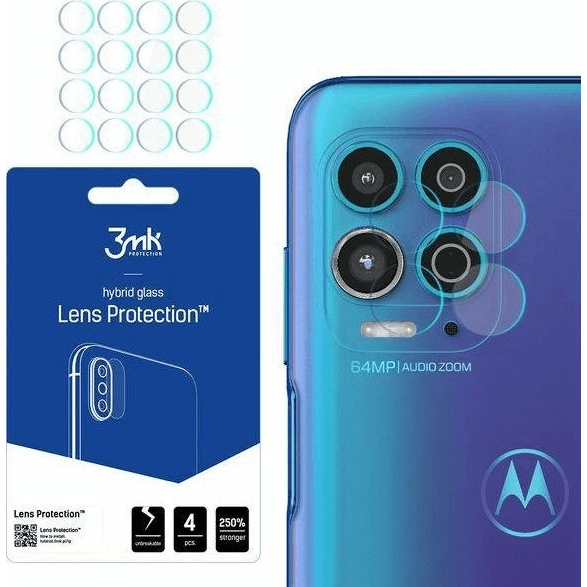 Hybridné sklo 3MK pre Motorola Moto G100 4 ks