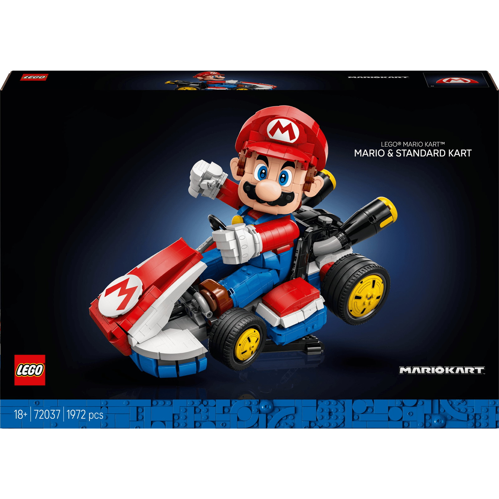 LEGO Super Mario Mario Kart: Mario a Štandardný motokár 72037