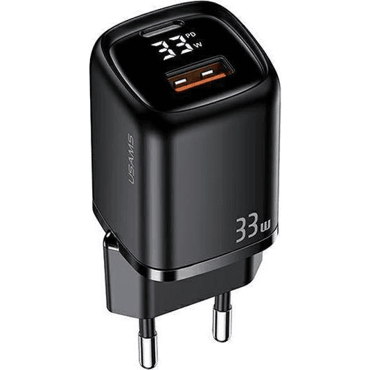 USAMS NABÍJAČKA DVA PORTY USB-C USB A 33W