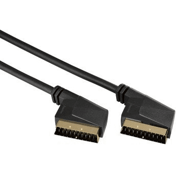 Hama Scart - Scart, 3m SCART kábel SCART (21-pin) Čierna