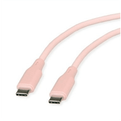 Kábel Proline USB typ C - USB typ C 1 m ružový