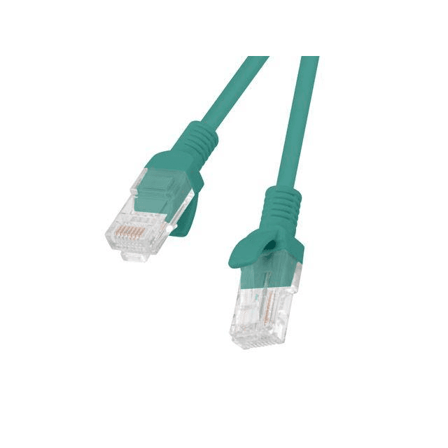 Patch kábel Lanberg U/UTP 5e RJ45 / RJ45 1,5 m zelený