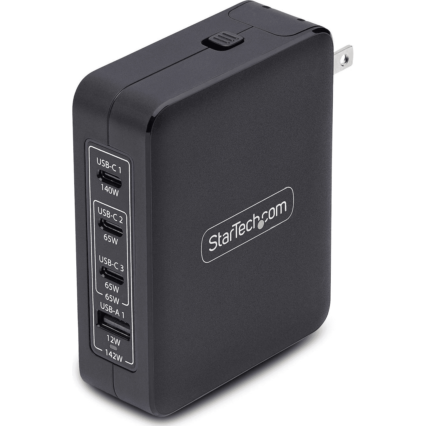 StarTech.com 3114GCU-WALL-CHARGER nabíjačka na PDA a mobilné telefóny Univerzálne Čierna AC Rýchle nabíjanie Vnútorný