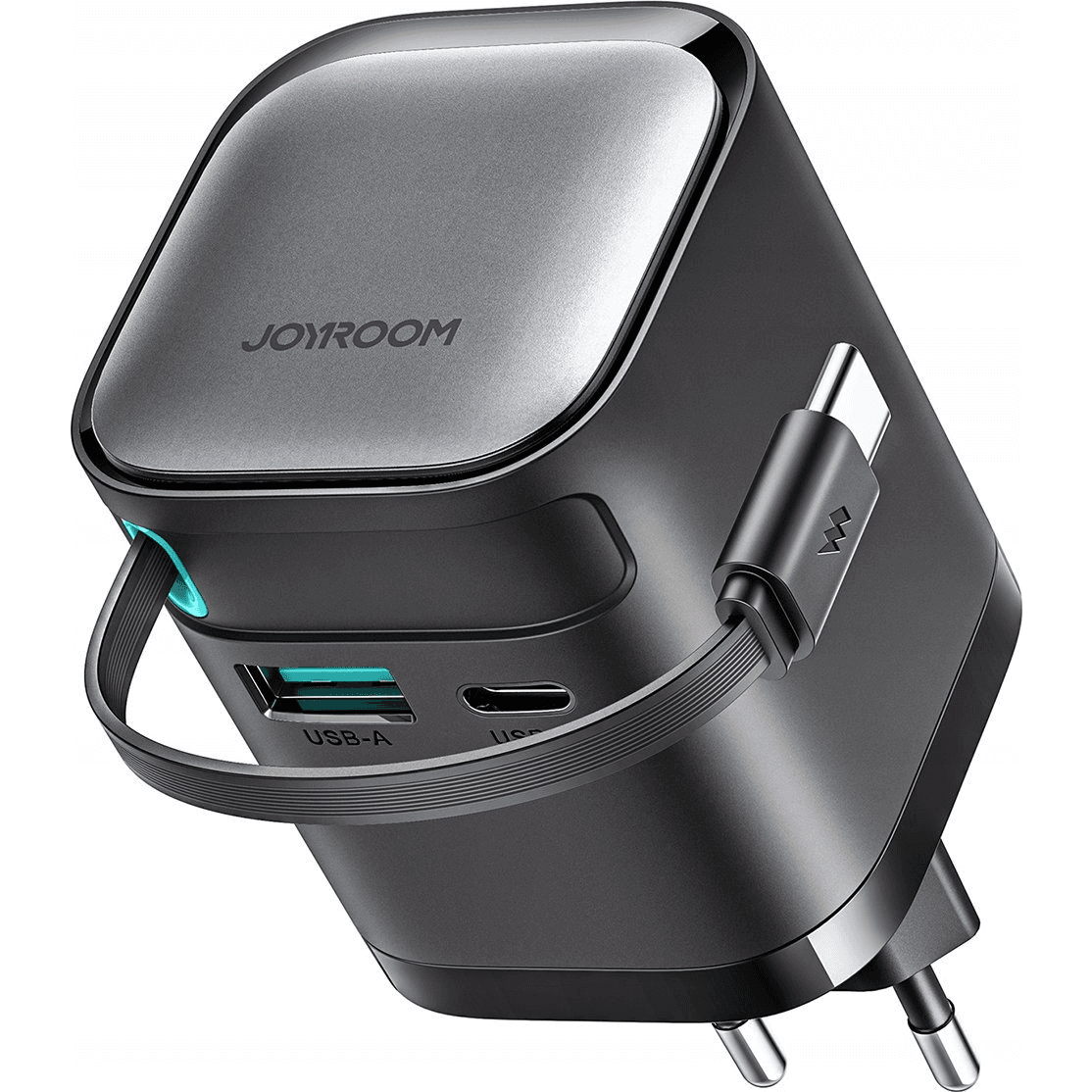 Sieťová Nabíjačka s navíjacím USB-C káblom 65W Joyroom TCL02 GaN