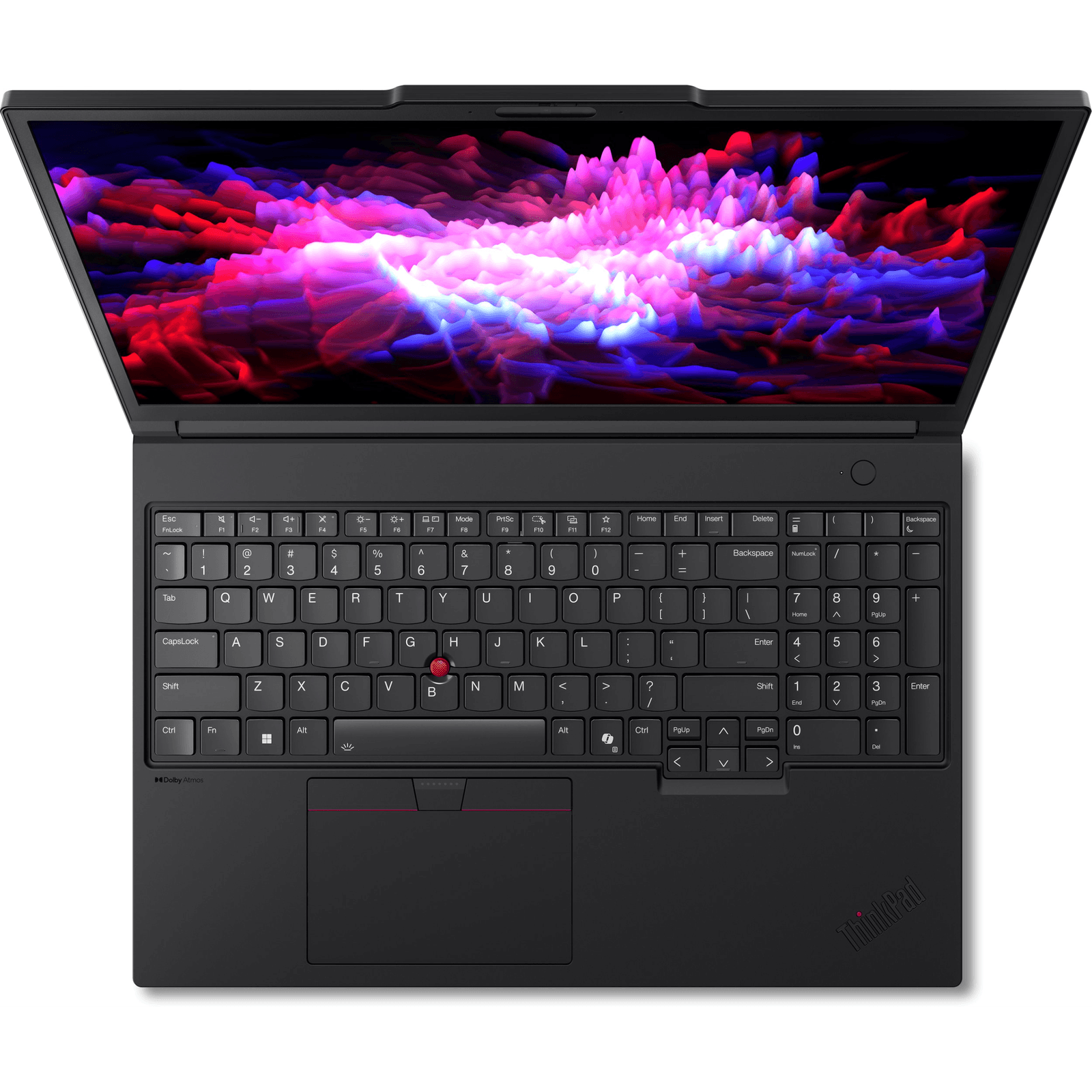 Lenovo ThinkPad T16g Gen 3 Intel Core Ultra 7 255HX Mobilná pracovná stanica 40,6 cm (16") WUXGA 64 GB DDR5-SDRAM 1 TB SSD NVIDIA GeForce RTX 5080 Wi-Fi 7 (802.11be) Windows 11 Pro Nemecký Čierna