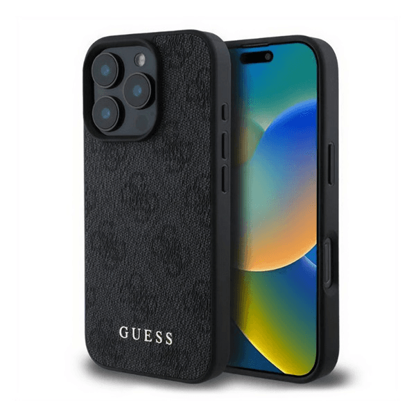 Kryt Guess pre Apple iPhone 16 Pro čierny