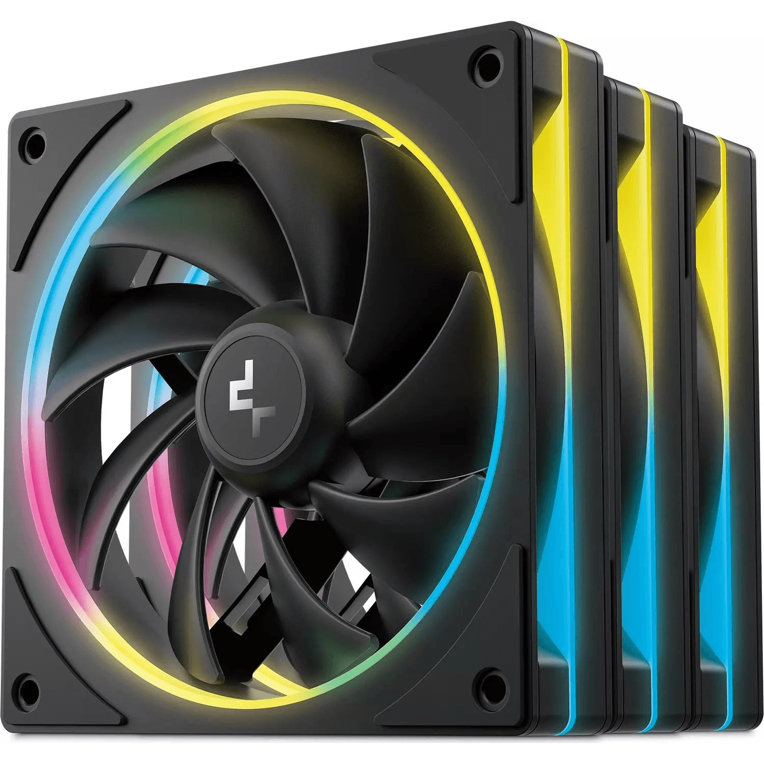 DeepCool FL12 SE 3IN1 Počítačová skriňa Ventilátor 12 cm Biela 3 kusov