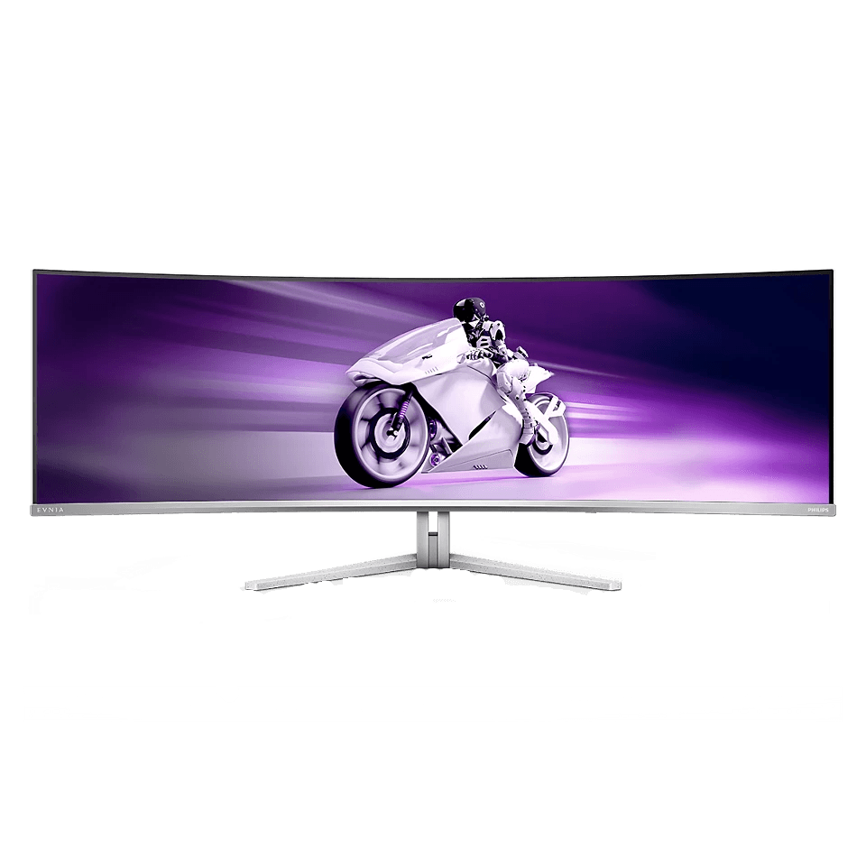 Philips Evnia 8000 49M2C8900L/00 LCD monitor 124,2 cm (48.9") 5120 x 1440 px Dual QHD QDOLED Biela