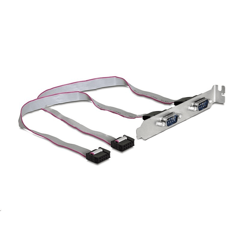 Adaptér Delock strieborný 0,4 m