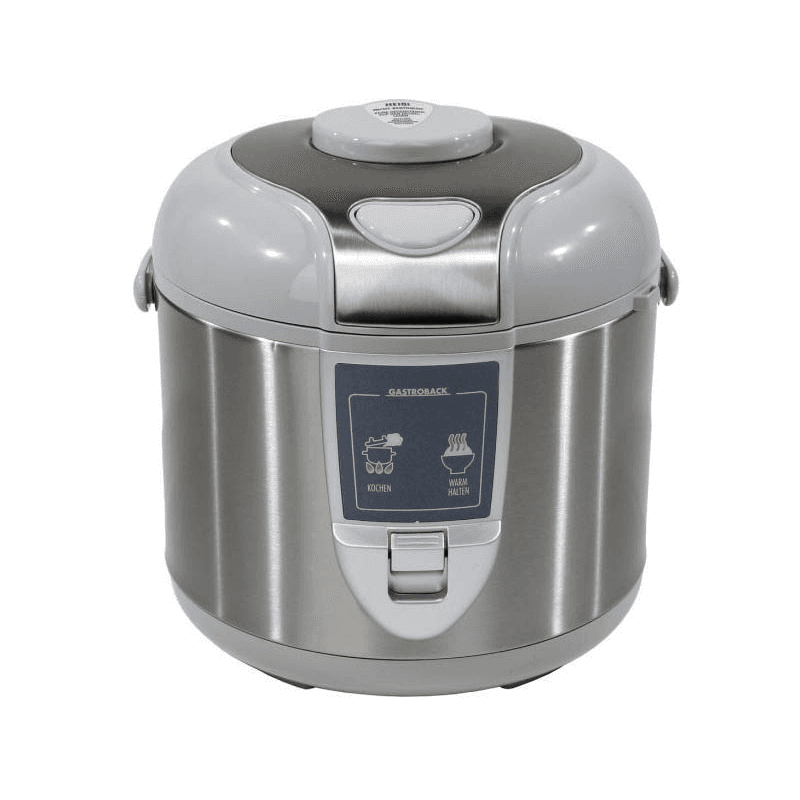 Gastroback Design varič na ryžu 3 L 450 W Strieborná, Biela