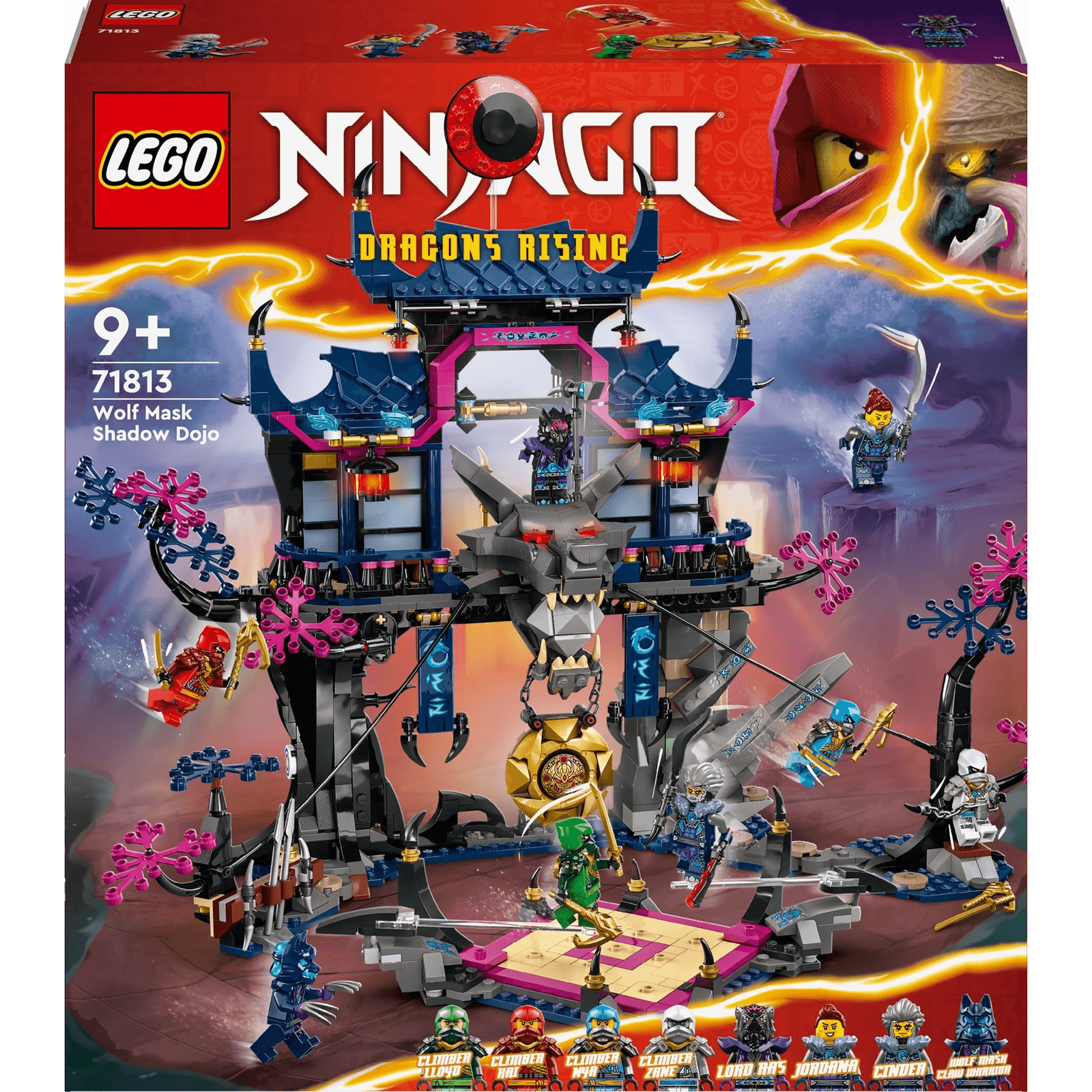LEGO Ninjago Dojo tieňovej masky vlka 71813