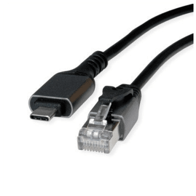 VALUE Kábel - USB 3.2 Gen 2 na Gigabit Ethernet, čierny, 5m