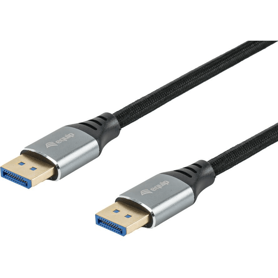 Equip 119283 DisplayPort kábel 3 m Strieborná, Čierna