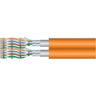 Equip 187332 sieťový kábel Oranžová 1000 m Cat7 S/FTP (S-STP)