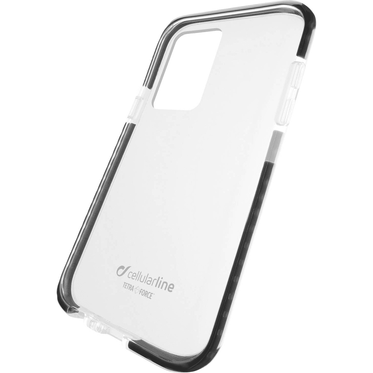 Cellularline TETRACGALA41T puzdro na mobilný telefón 15,5 cm (6.1") Ochranný obal Čierna, Priehľadná