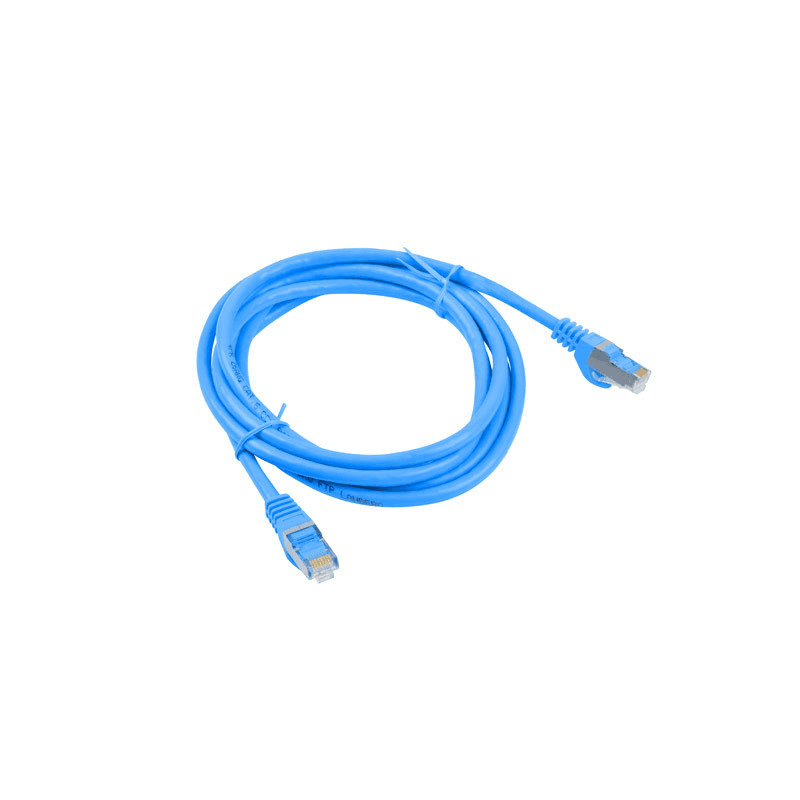 Patchcord Lanberg FTP kat. 6 20 m modrý