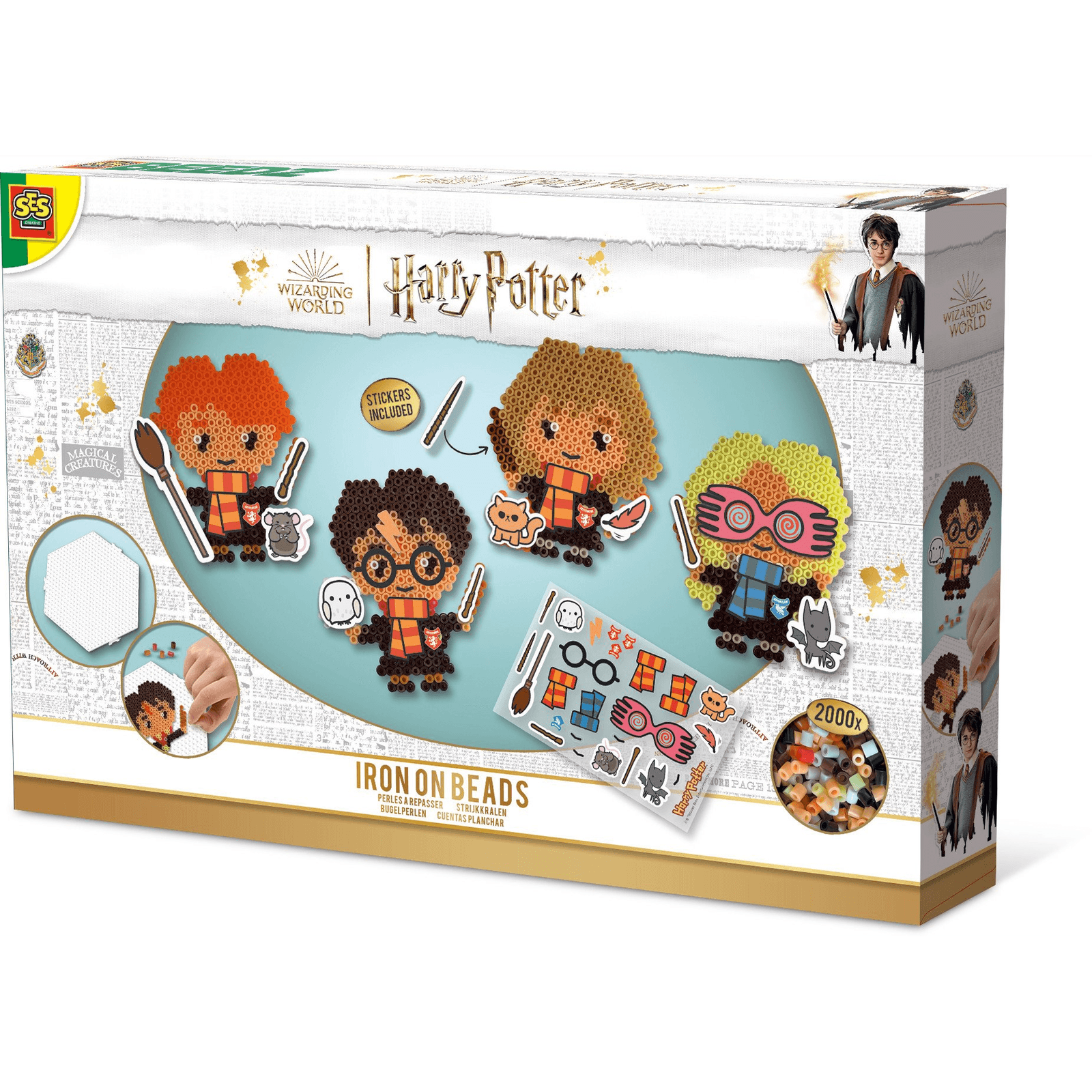 SES Creative Harry Potter Characters Iron on Beads Kit