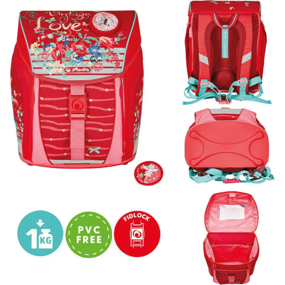 HERLITZ Školská taška / Ruksak FiloLight Vintage Love