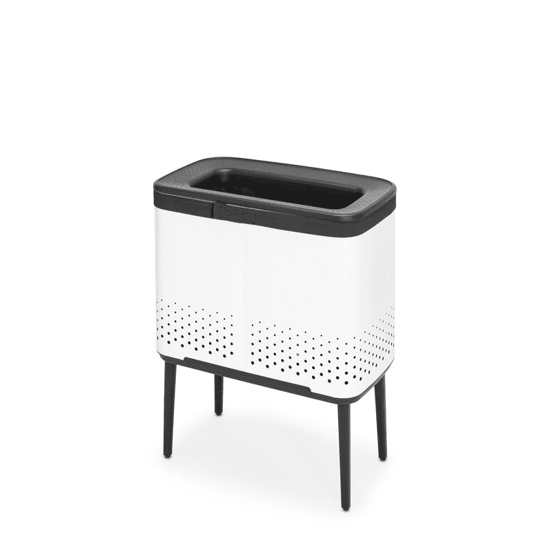 KÔŠ na bielizeň oceľ biela 60 l BRABANTIA K3