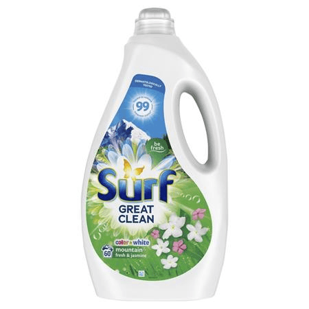 SURF MOUNTAIN FRESH & JASMINE GÉL NA PRANIE 3L