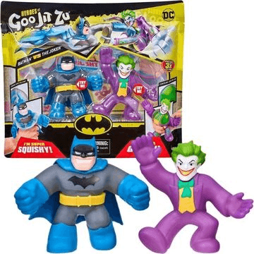 HEROES OF GOO JIT ZU BATMAN JOKER SET DC COMICS