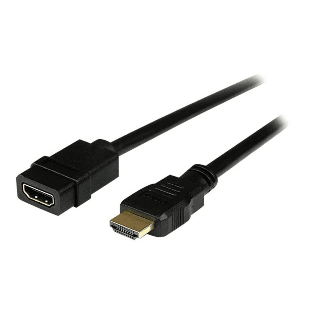 StarTech.com HDEXT2M HDMI kábel 2 m Typ HDMI (štandard) Čierna