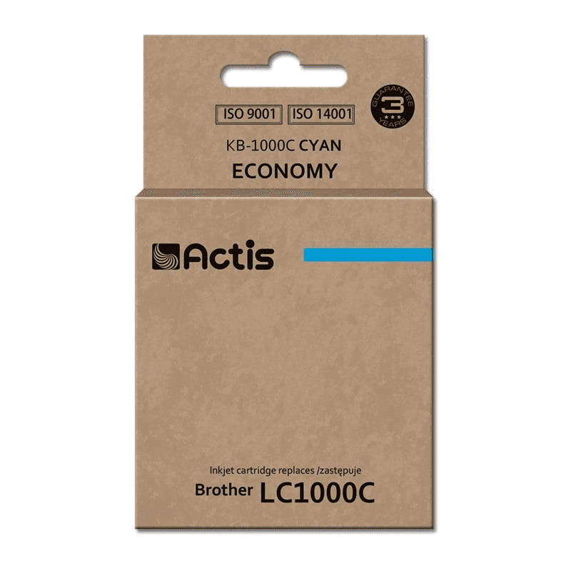 Actis KB-1000C Atrament (náhrada za Brother LC1000C/LC970C; Standard; 36