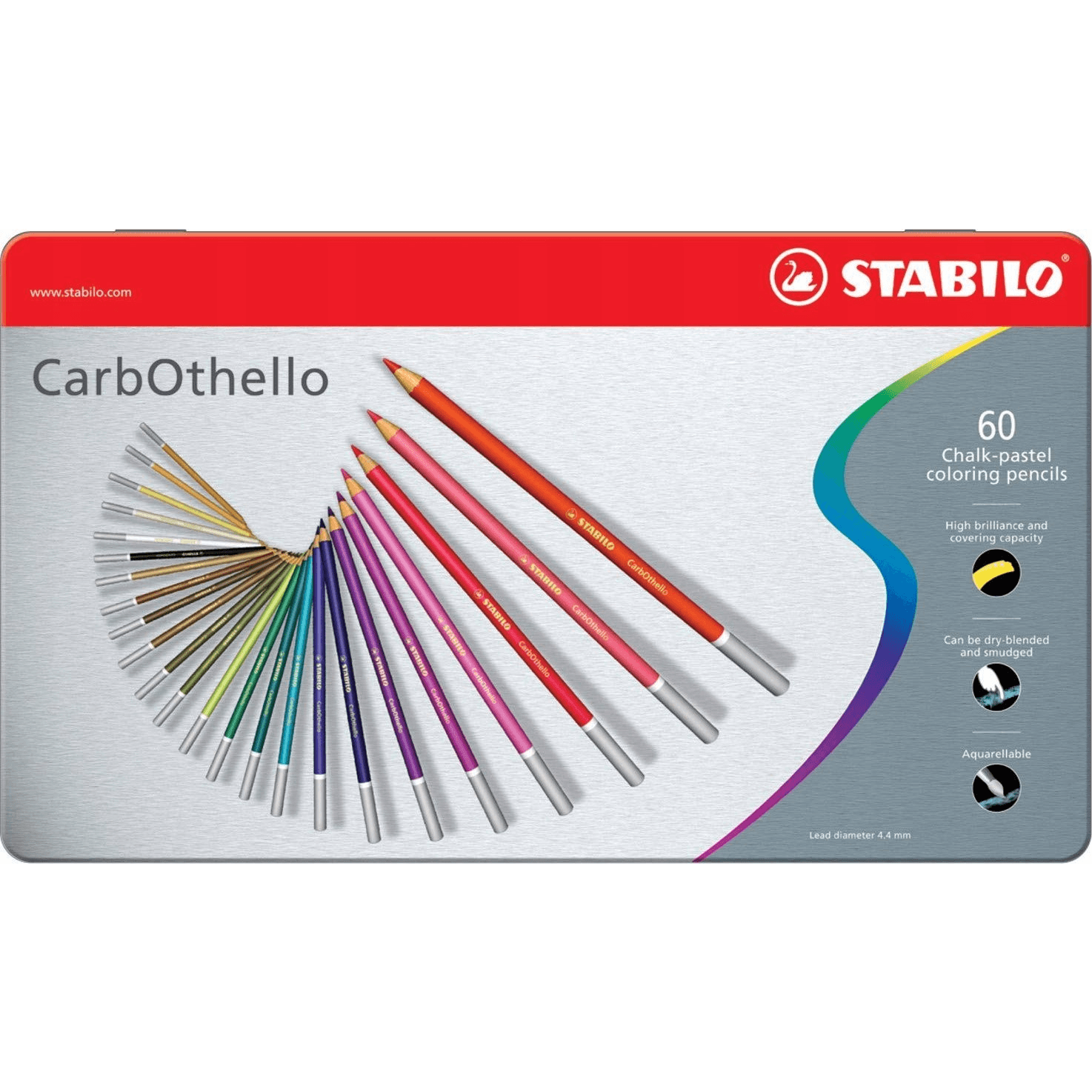 STABILO CarbOthello Viacfarebný 60 kusov