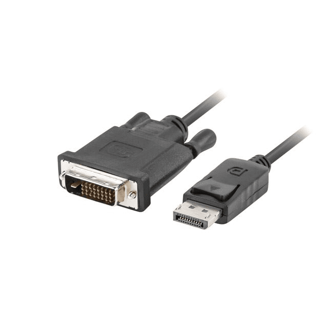 Kábel DisplayPort - DVI-D(24+1) M/M 1m čierny