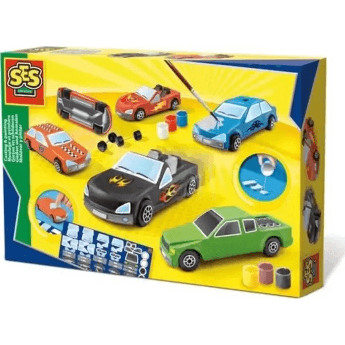 SES Creative Casting and painting - cars