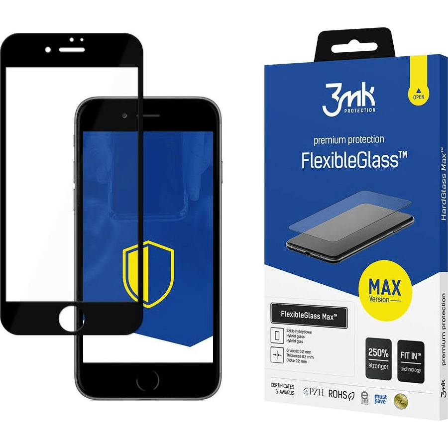 Hybridné sklo 3MK pre Apple iPhone 7, iPhone 8, iPhone SE (2020) 1 ks