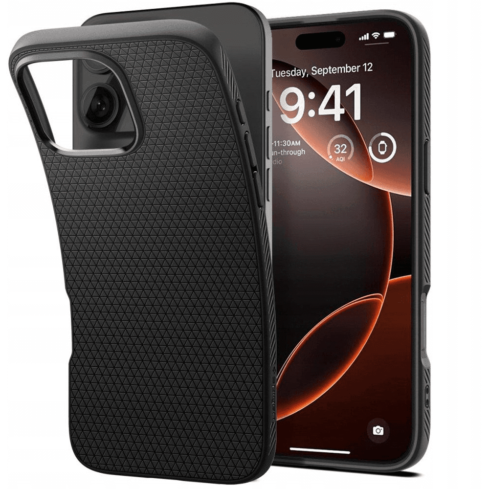 Puzdro pre iPhone 17 Pro, Spigen Liquid Air, flexibilné, tenké, ľahké