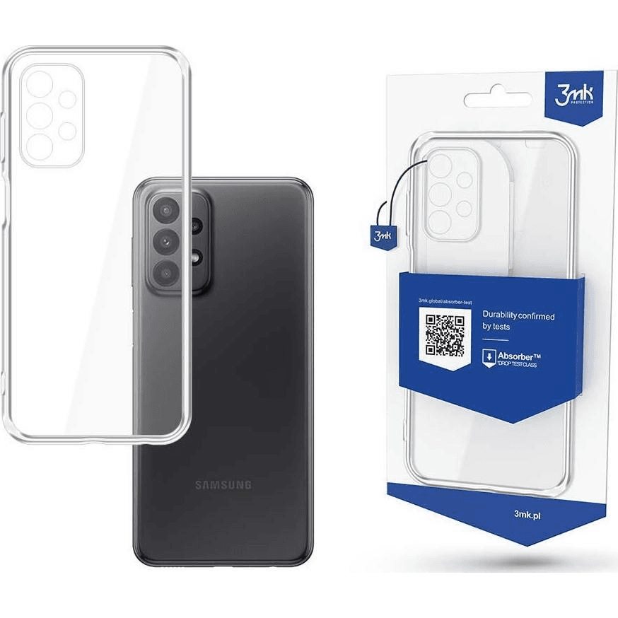 Kryt 3mk pre Samsung Galaxy A23 bezfarebný